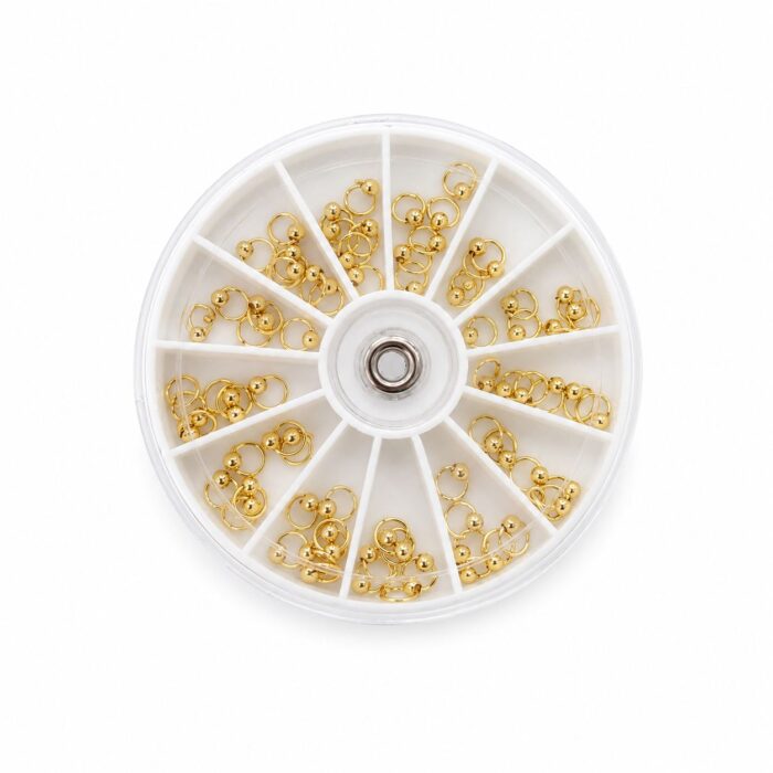 WhatsApp Image 2026-05-25 at 17.16.03 Piercing dorados ruleta - Imagen 1