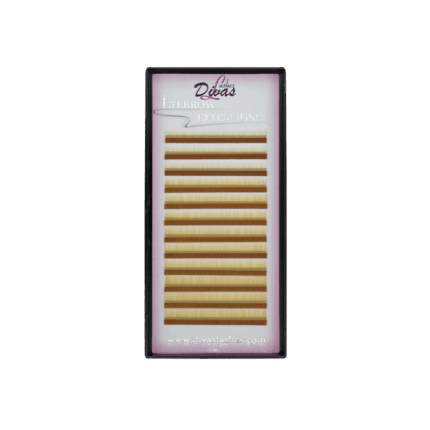 Extensiones de Cejas 0.15 - 5-8mm MIX (Gold)