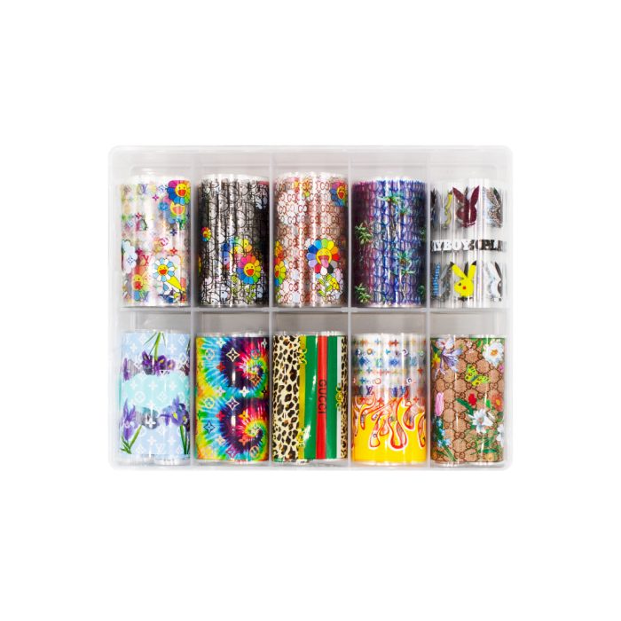 foil-summer-brands-10pcs.jpg Foil Summer Brands (Caja 10 uds.) - Imagen 1