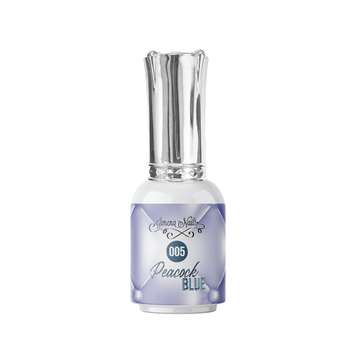 gel-polish-005-peacock-blue.png Chrome Lack 005 - Peacock Blue - Imagen 2