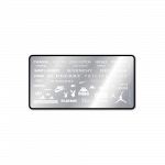 Placa Stamping Marcas 1