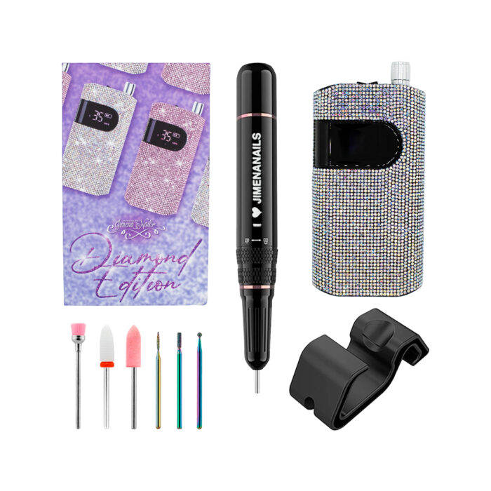 robotech-diamond-edition-2-1.jpg Robotech Pro Drill 2.0 - Diamond Edition (Torno de Uñas Portátil 35.000 rpm) - Imagen 4