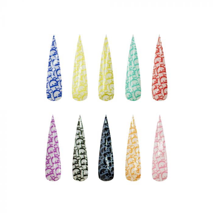 set-foil-rainbow-dior Foil Rainbow Dior (Caja 10 uds.) - Imagen 2